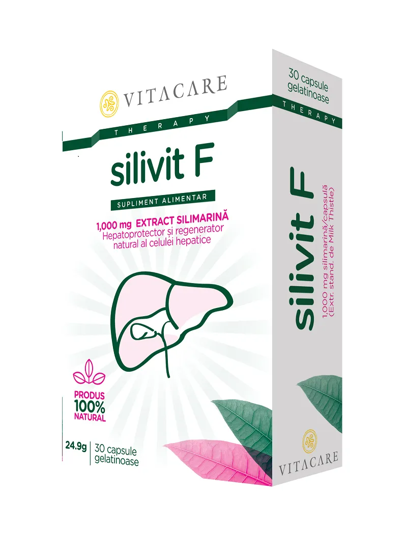 Silivit F, 30 capsule, Vitacare