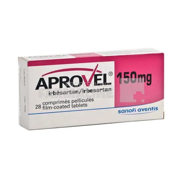 APROVEL 150mg x 28 COMPR. FILM. 150mg SANOFI CLIR SNC