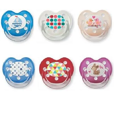 Baby Nova suzeta nr. 3 ortodontice multicolore (cod 28280)