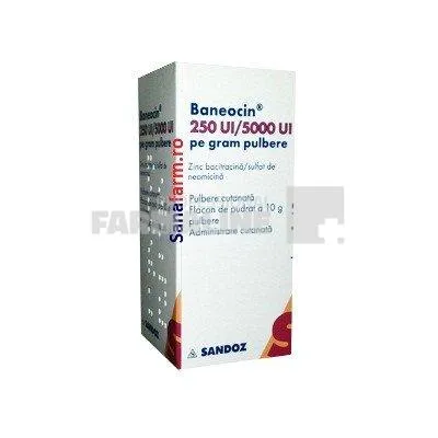 Baneocin Pulbere cutanata 10 g