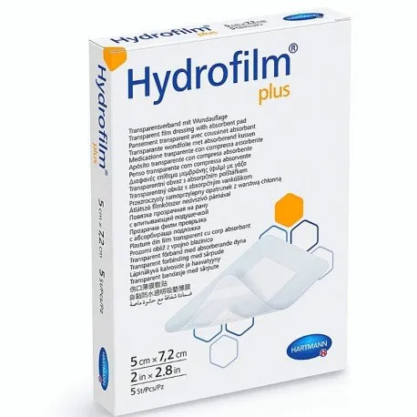 HartMann Hydrofilm plus 5x7,2cm x 50bucati