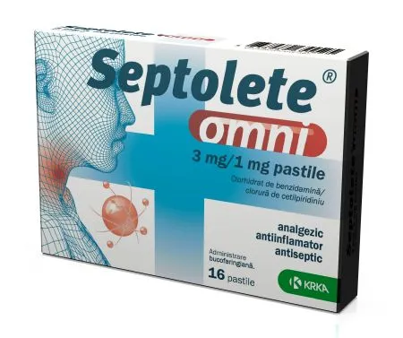 Septolete Omni x 16 comprimate