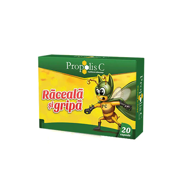 Propolis C raceala si gripa ,20 capsule