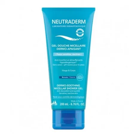 Neutraderm Gel de dus micelar dermo-calmant, 200 ml