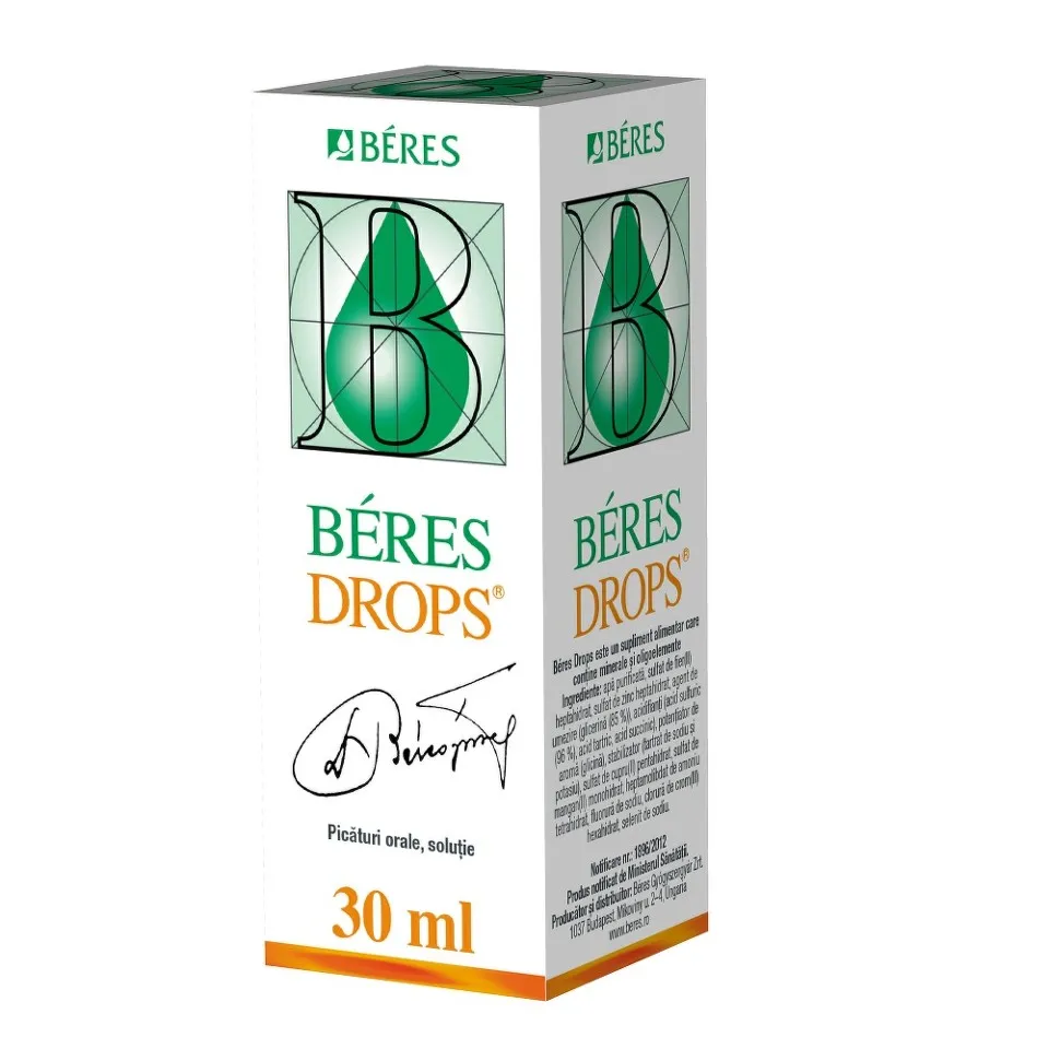 BERES DROPS PICATURI ORALE 30ML