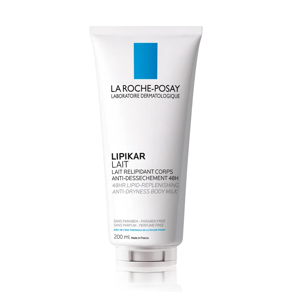 LA ROCHE-POSAY Lipikar Lapte de corp relipidant anti-uscaciune cu efect de hidratare de 48 de ore, 200ml