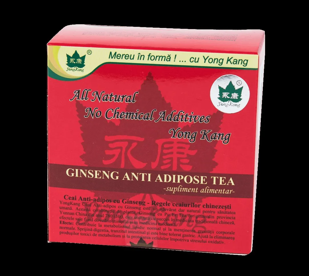 Ceai Antiadipos cu Ginseng 30 plicuri - YongKang