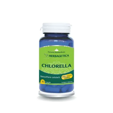 Chlorella, 30 capsule, Herbagetica