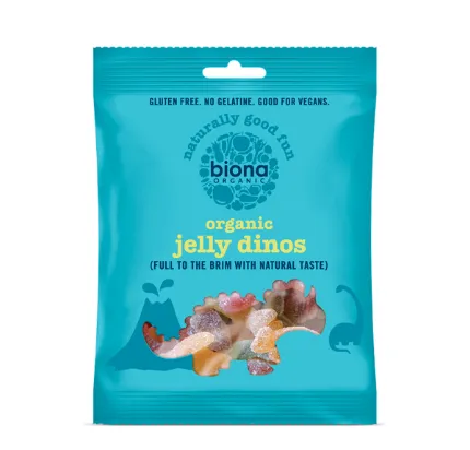 Biona Jeleuri vegane BIO Dinos fara Gluten x 75 grame