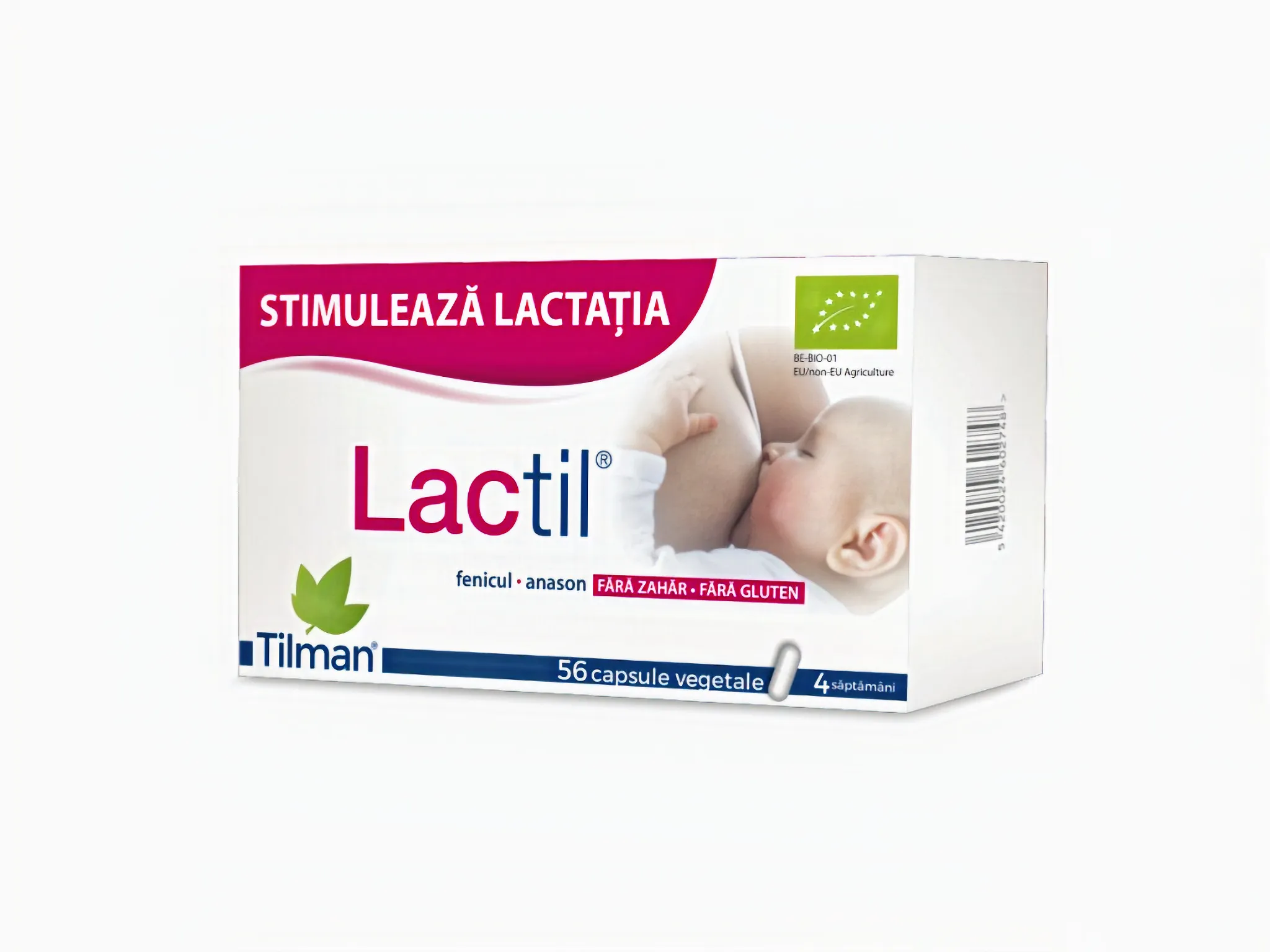 Lactil fara zahar x 56 capsule vegetale (Tilman)