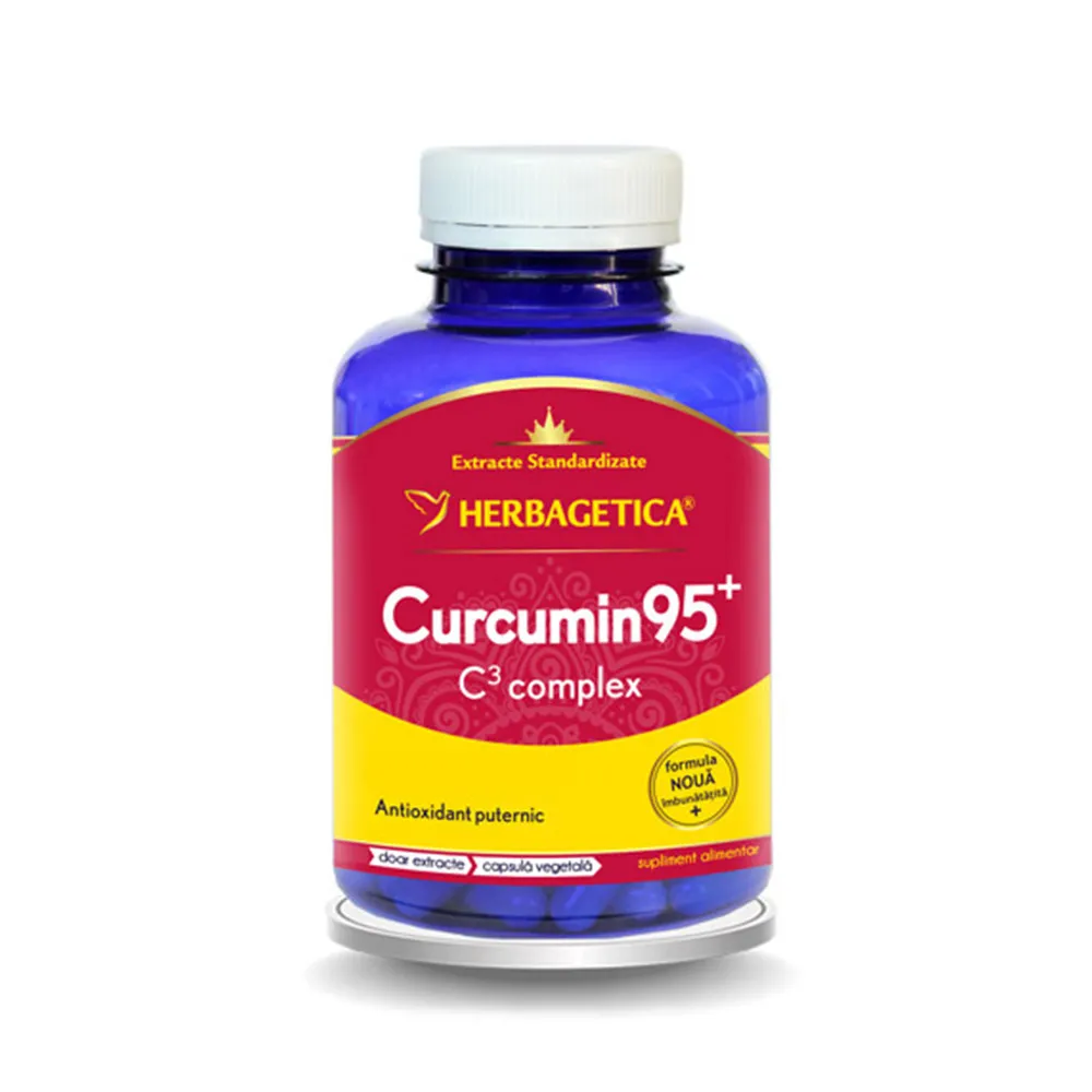 Curcumin95 C3 Complex, 120 capsule, Herbagetica