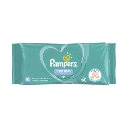 PAMPERS Servetele fresh clean x 80buc