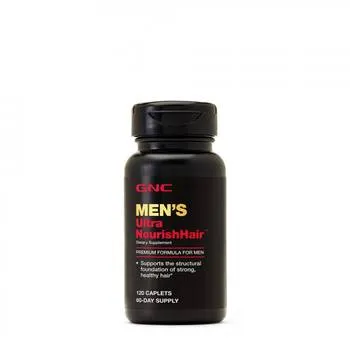 Men's Ultra NourishHair, 120 tablete, GNC