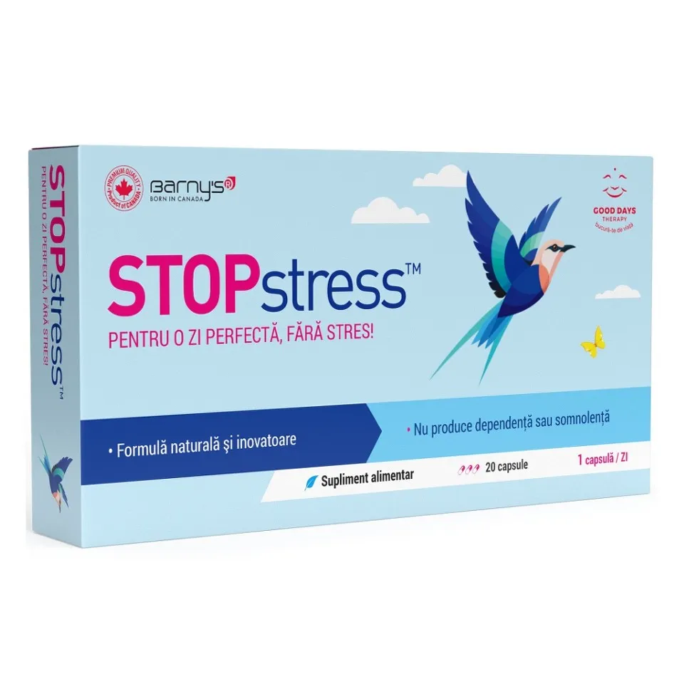 STOPSTRESS 20 CAPSULE BARNYS