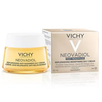 Crema de zi antirid cu efect de refacere a lipidelor si fermitate Neovadiol Post-Menopause, 50ml, Vichy