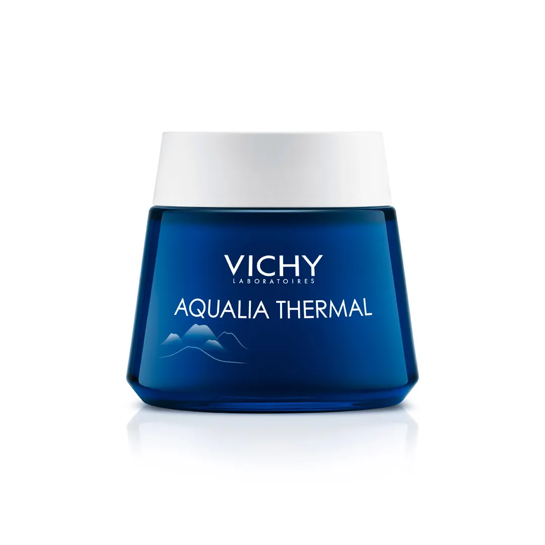 Vichy Aqualia Thermal Gel-crema SPA de noapte cu efect anti-oboseala, 75ml