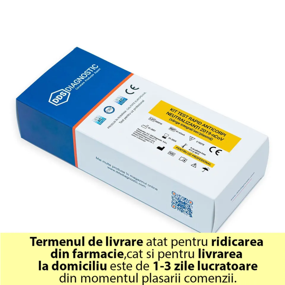 DDS TEST RAPID ANTICORPI NEUTRALIZANTI IGG/IGM COVID-19 X 2BUC