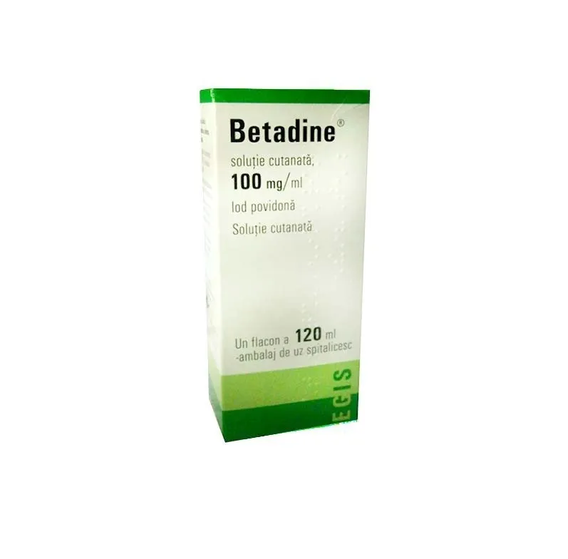 BETADINE SOLUTIE 10% X 120ML