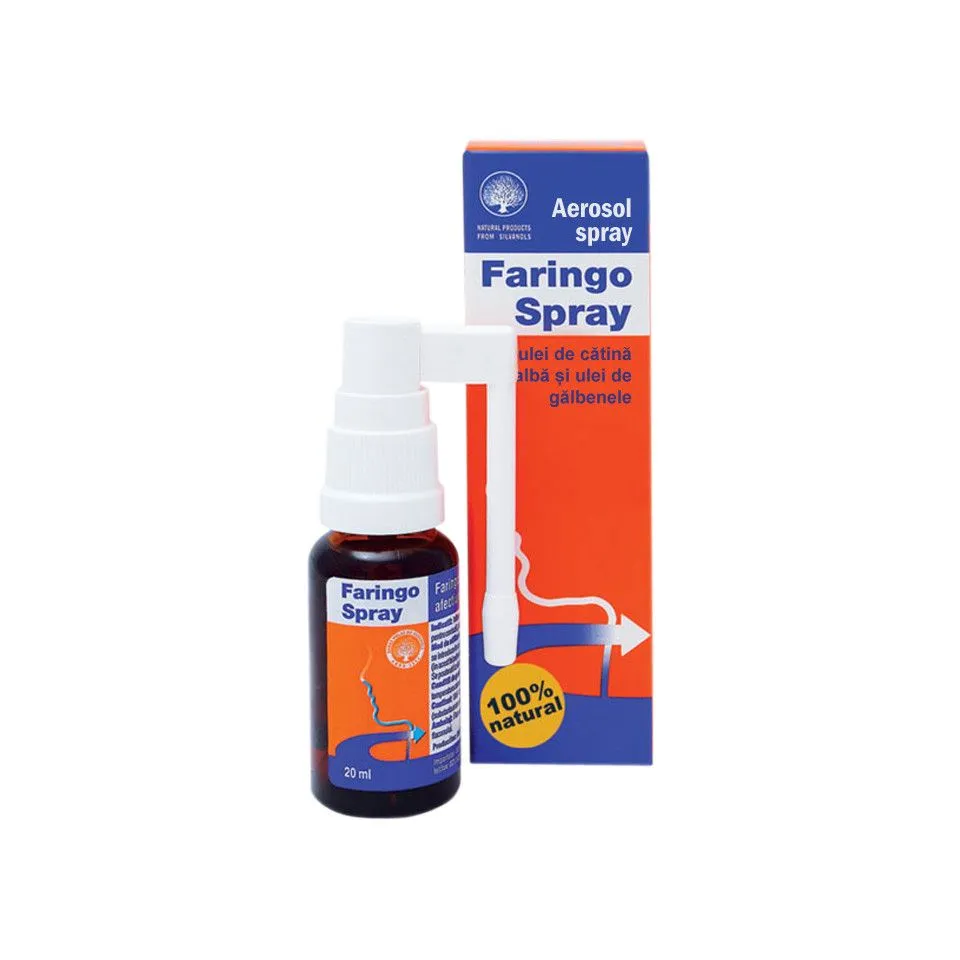 Faringo spray, 20 ml, Sia Silvanols