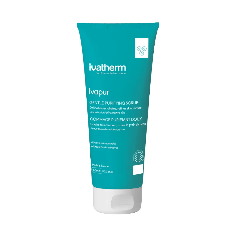 IVATHERM Gel exfoliant purifiant delicat Ivapur, 100 ml