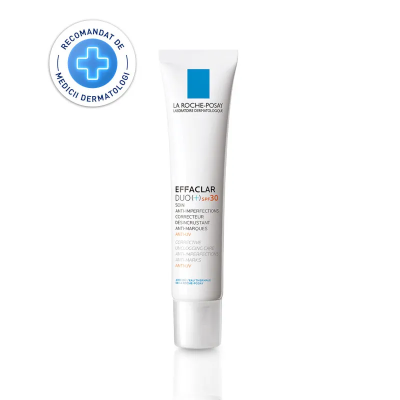 LA ROCHE POSAY EFFACLAR DUO+ SPF30 CREMA DE FATA ANTI-IMPERFECTIUNI TEN GRAS CU TENDINTA ACNEICA 40ML