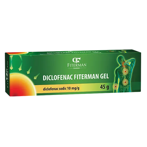 Diclofenac 1% gel 45g -Fiterman