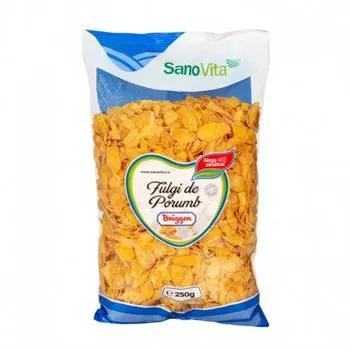 Fulgi de porumb Bruggen, 250g, SanoVita