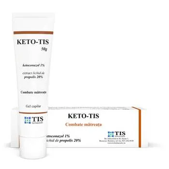 Keto-Tis gel capilar, 50 g, Tis