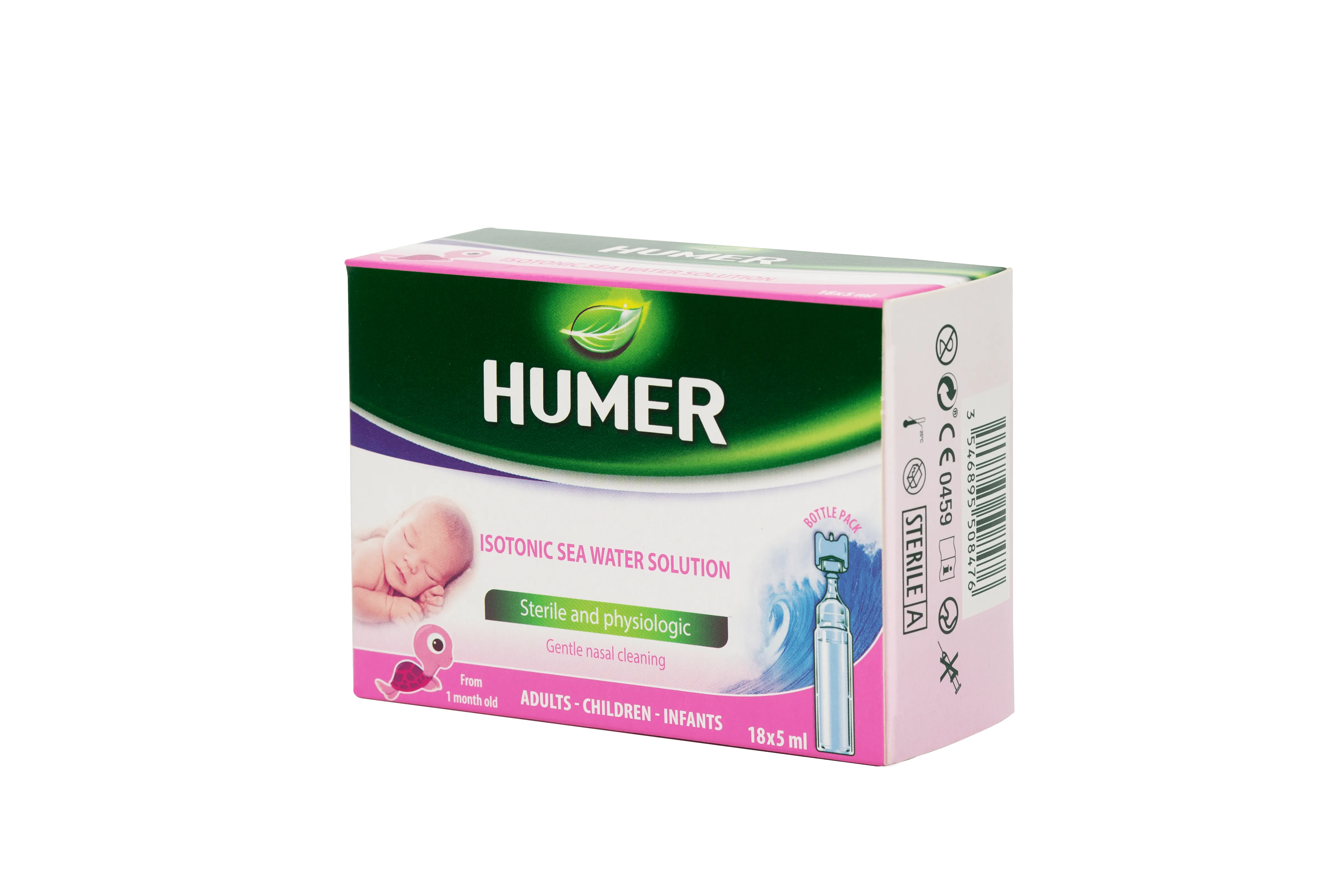 Humer apa de mare 5 ml x 18 doze (Urgo)