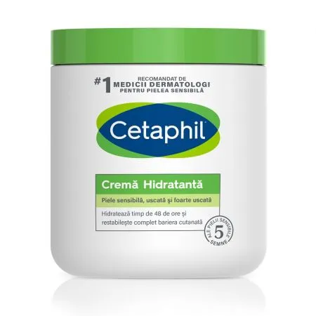 Crema hidratanta, 450 g, Cetaphil