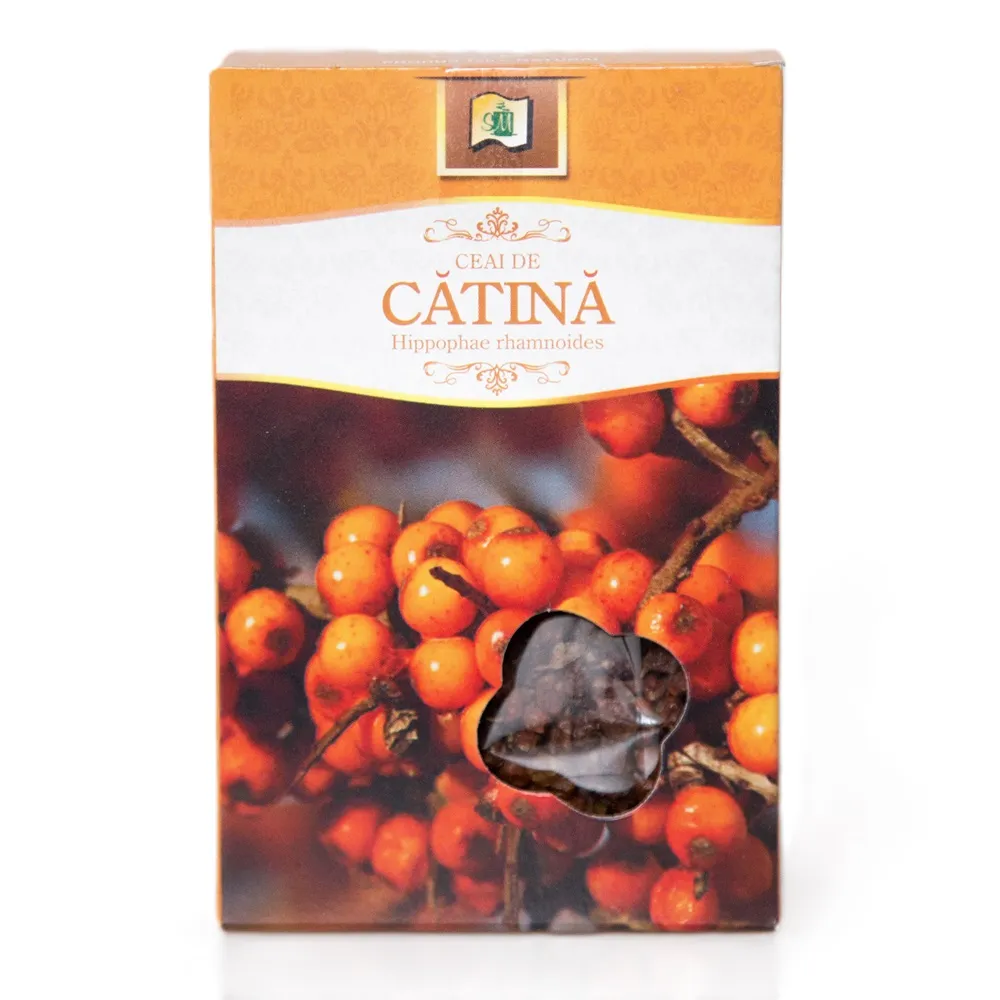 Ceai fructe de catina, 50 g, Stef Mar