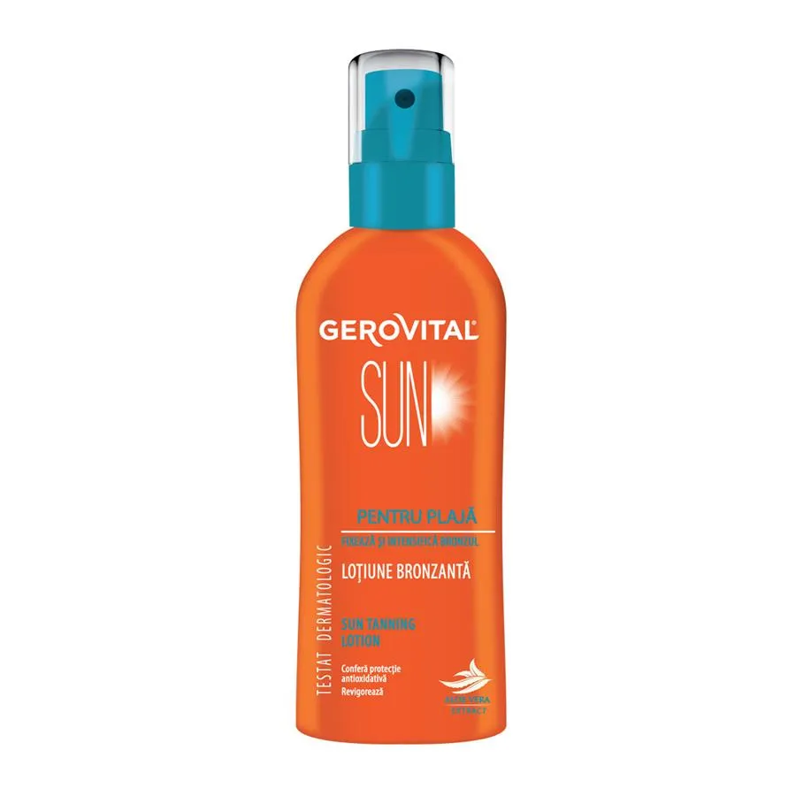 Gerovital Sun Lotiune Bronzanta Plaja 150 ml