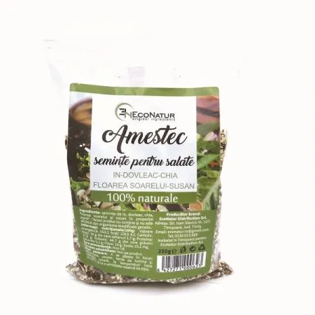 Amestec de seminte pentru salate, 250 g , EcoNatur