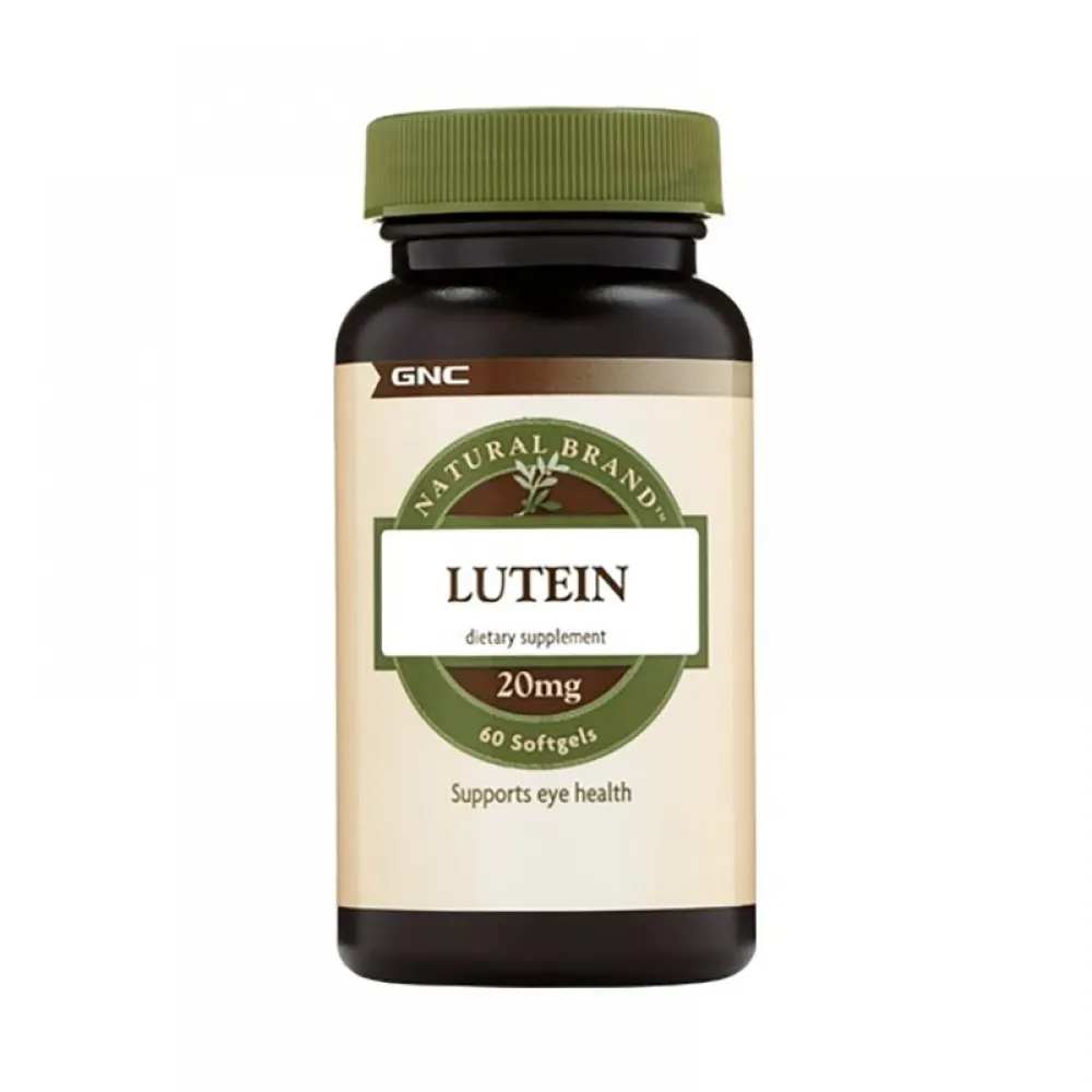 Luteina 20 mg (60 capsule), GNC Natural Brand