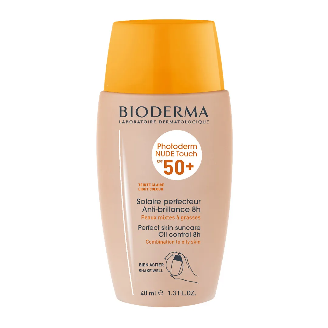 Lotiune Photoderm Nude Touch spf 50+ , deschis , 40 ML, Bioderma