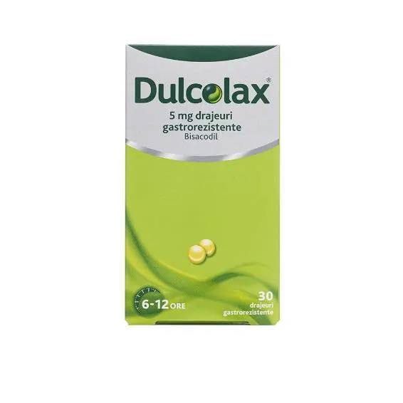 DULCOLAX 5MG 30 DRAJEURI