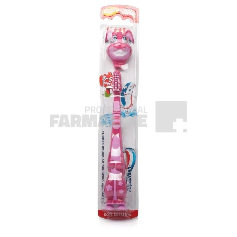 Aquafresh Periuta dinti Little Teeth 3-5 ani Soft ''Paw Patrol''