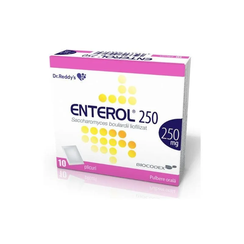 ENTEROL 250MG X 10PLICURI