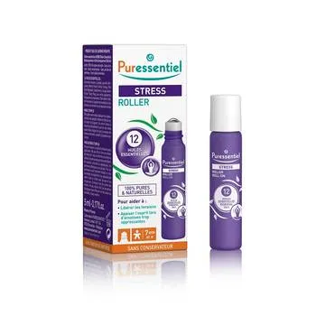 Stress - Roll-on Bio antistres cu 12 uleiuri esentiale, 5ml, Puressentiel