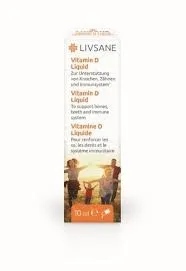 LIVSANE VITAMINA D PICATURI ORALE 10ML