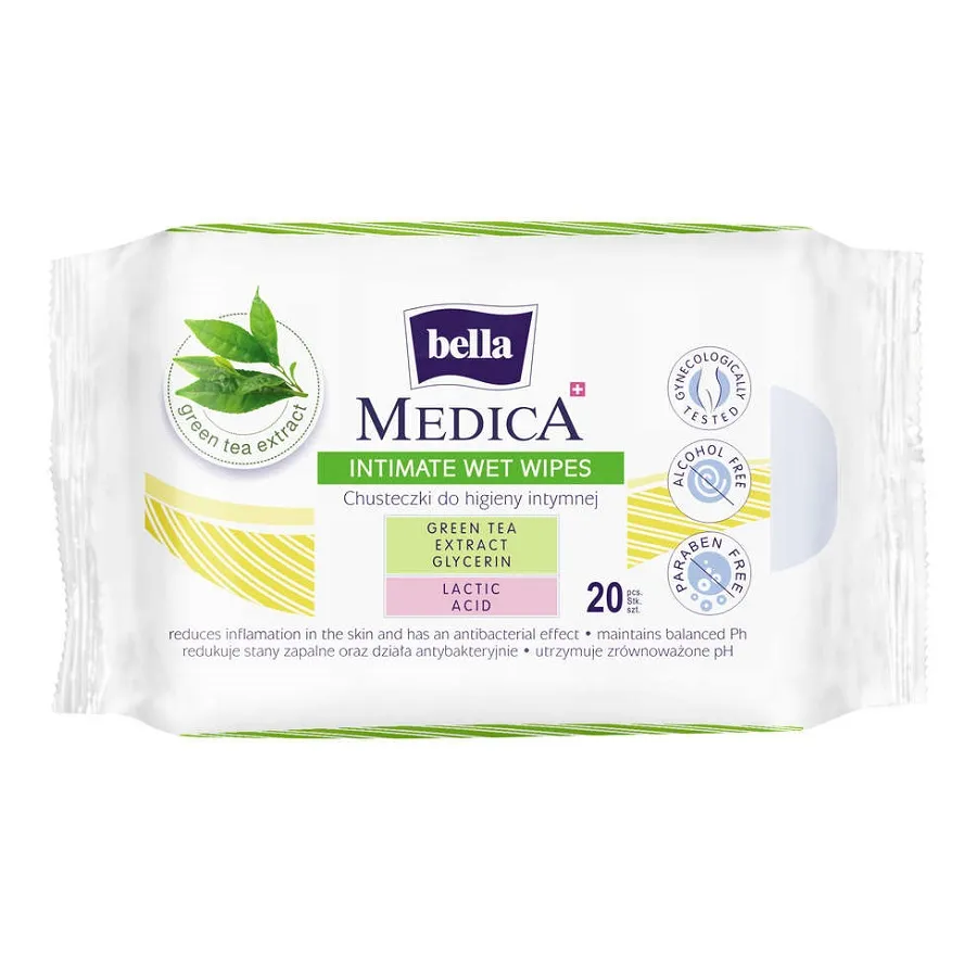 Bella medica servetele umede pentru igiena intima x 20 bucati