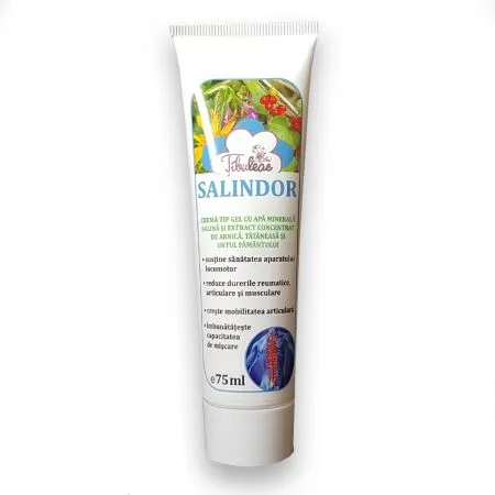 Salindor crema tip gel, 70 ml, Tibuleac Plant