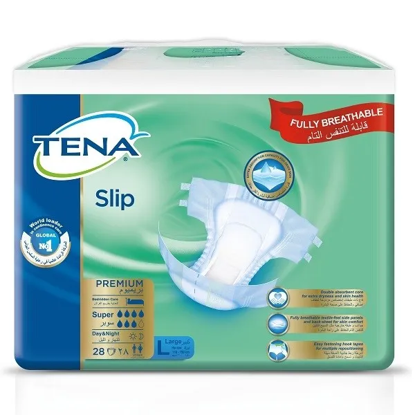 TENA SLIP PREMIUM SUPER LARGE 28 BUCATI