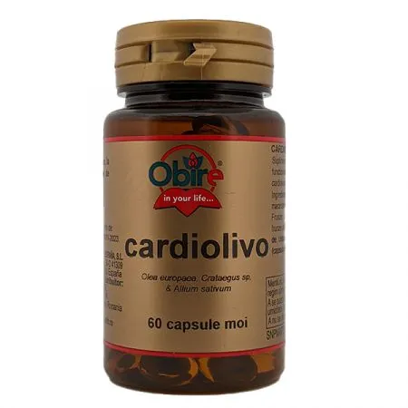 Cardiolivo, 60 capsule, Obire