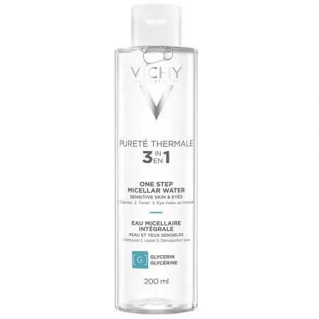 Apa micelara pentru piele sensibila Purete Thermale, 200 ml, Vichy