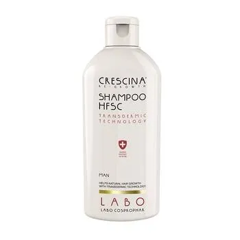 Tratament pentru par HFSC Transdermic Sampon Man, 200ml, Crescina