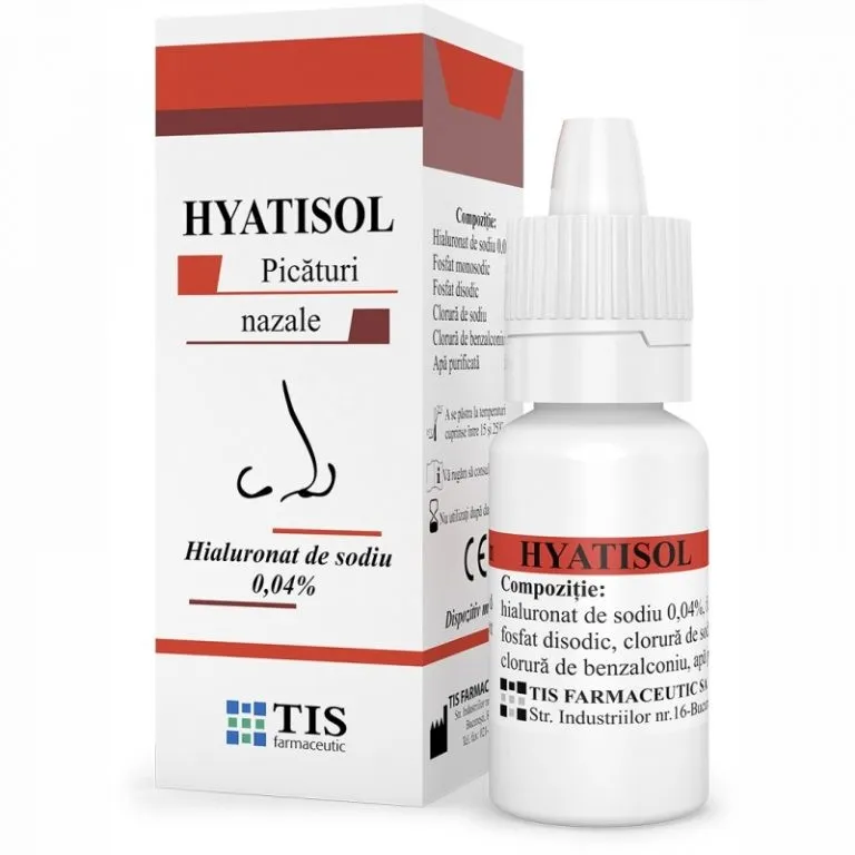 TIS HYATISOL PICATURI NAZALE 10ML