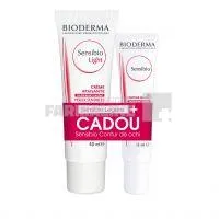 Bioderma Pachet Sensibio Legere Crema 40 ml + Contur ochi 15 ml Cadou