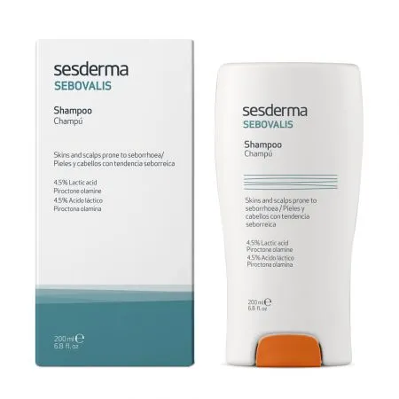 Sampon-tratament pentru par cu tendinta seboreica Sebovalis, 200 ml, Sesderma