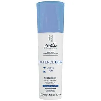 Deodorant impotriva transpiratiei excesive fara alcool Defence Active 72h, 100ml, Bionike